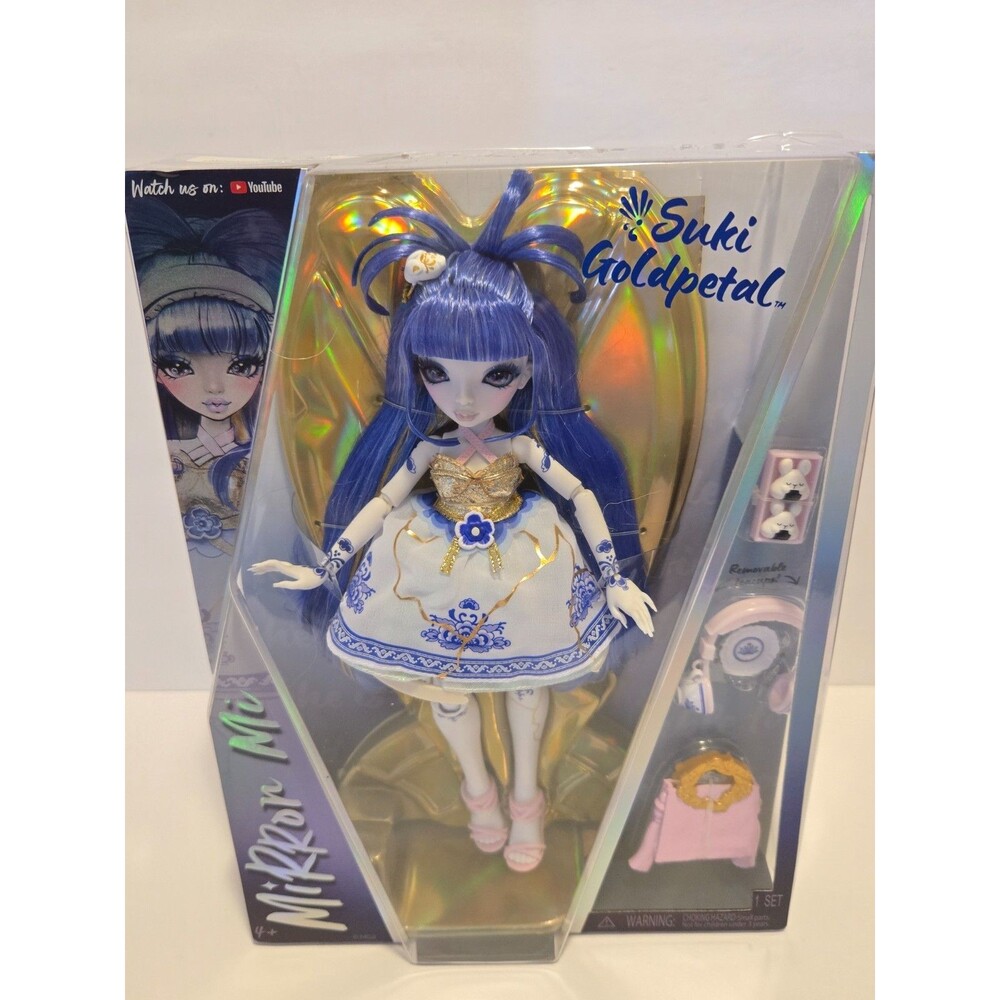 NIB WALMART EXCLUSIVE Mirror Mi Suki Goldpetal Fashion Doll Fragile Emotion MGA